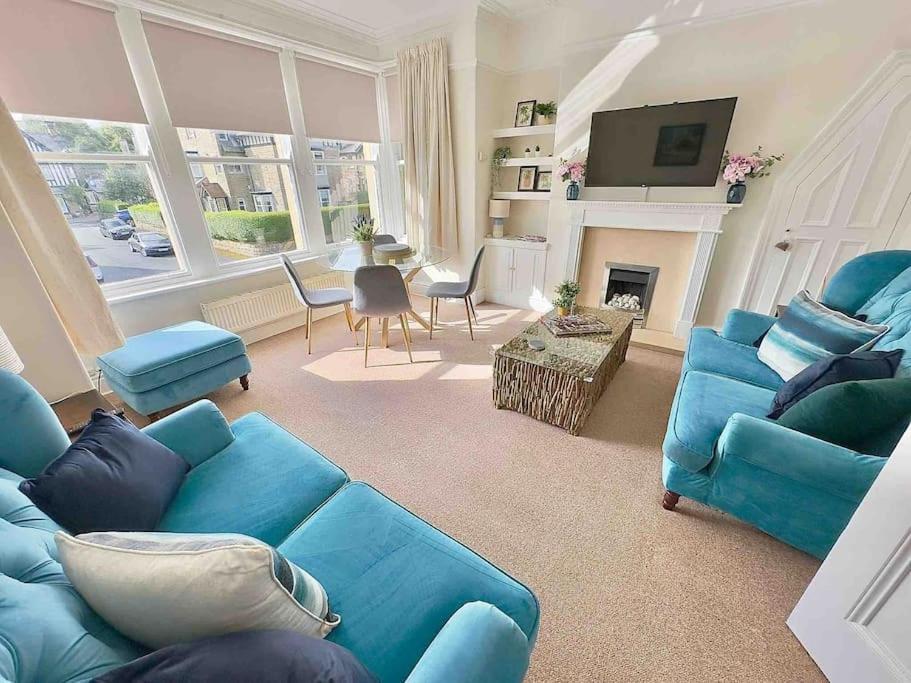 Spacious & Bright 3 Bed Harrogate Apartment Dış mekan fotoğraf